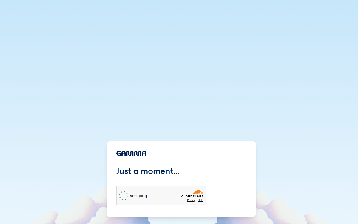 Screenshot von Gamma