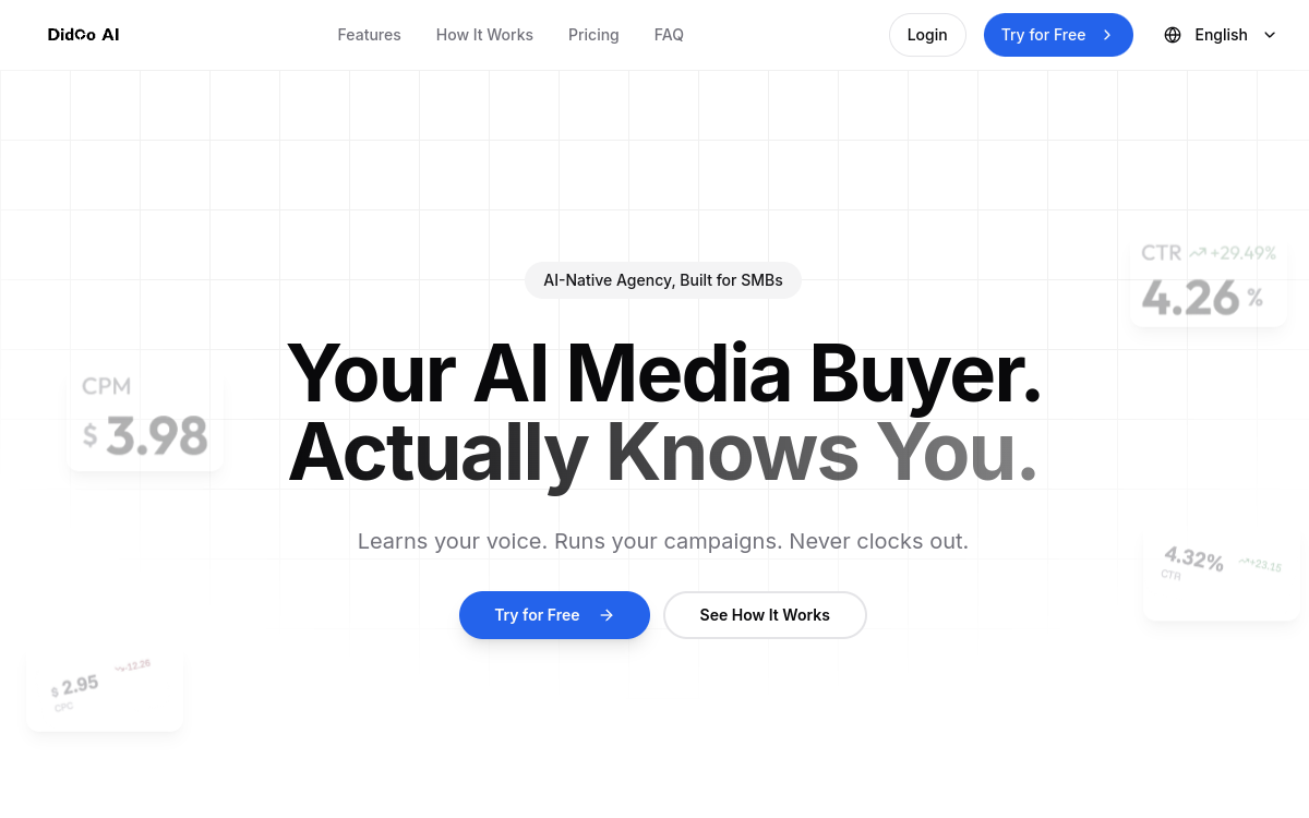 Screenshot von Didoo AI