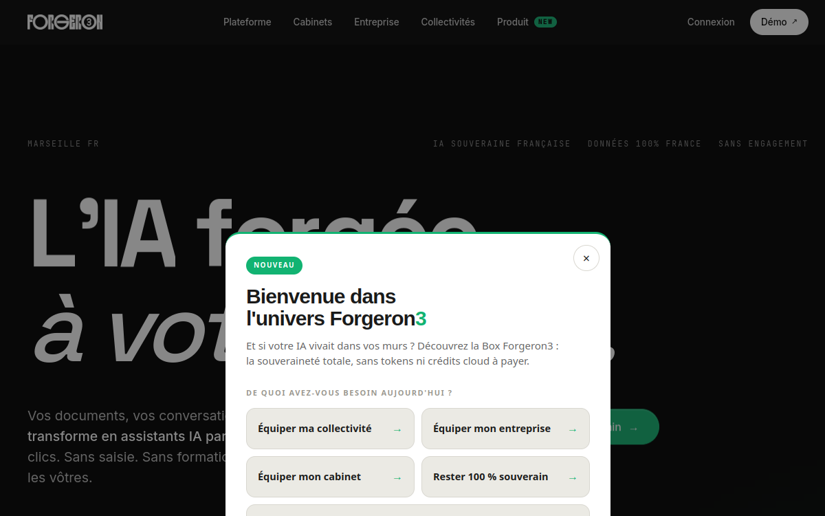 Screenshot von FORGERON3