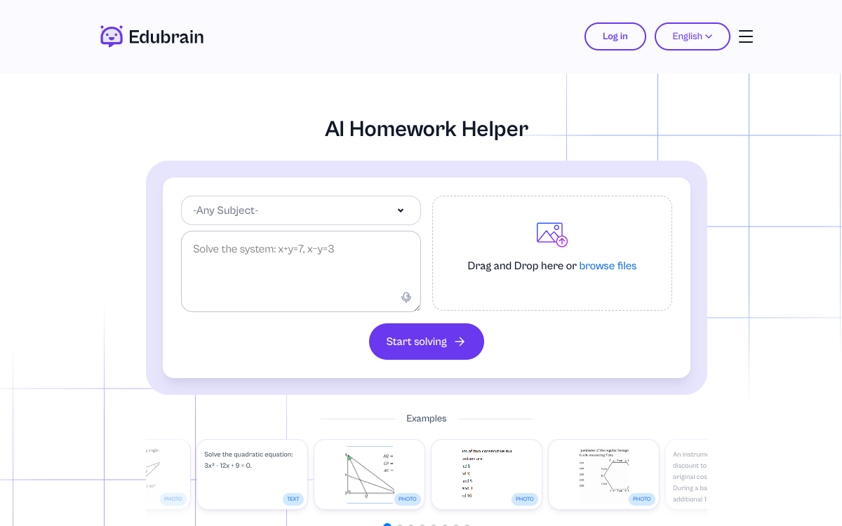 Screenshot von EduBrain AI