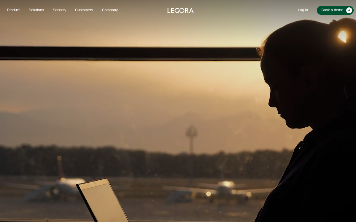 Screenshot von Legora