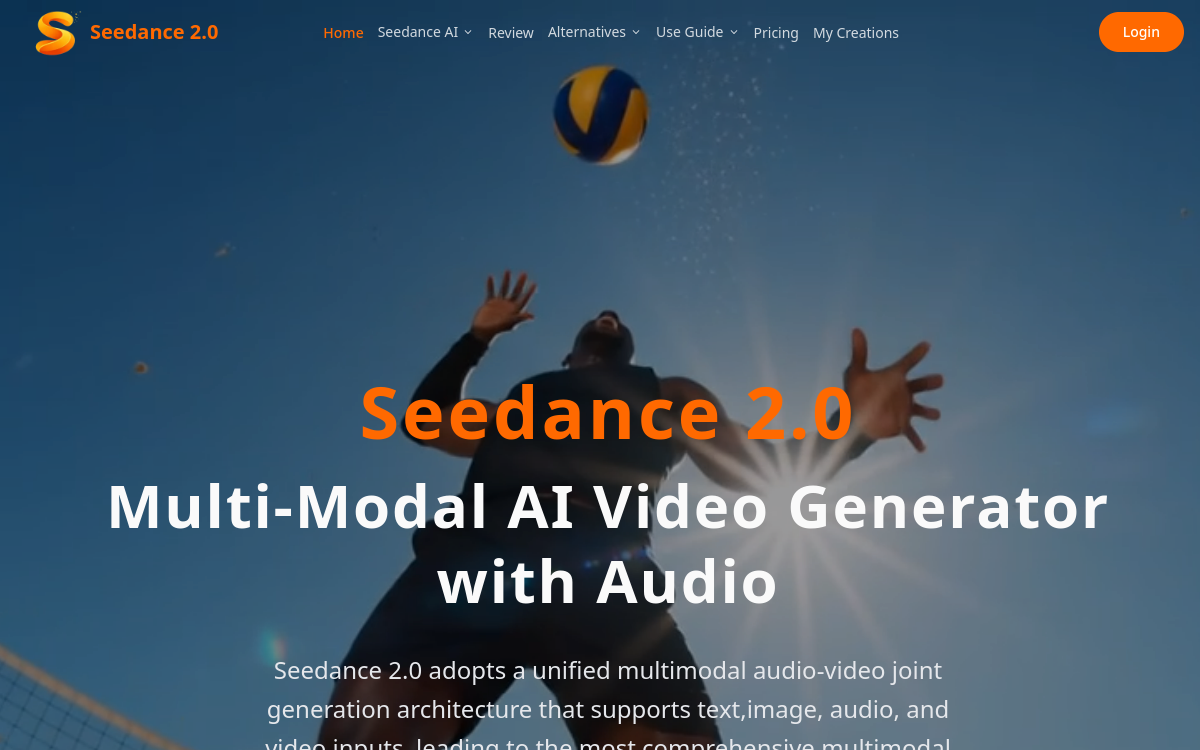 Screenshot von Seedance 2 Pro
