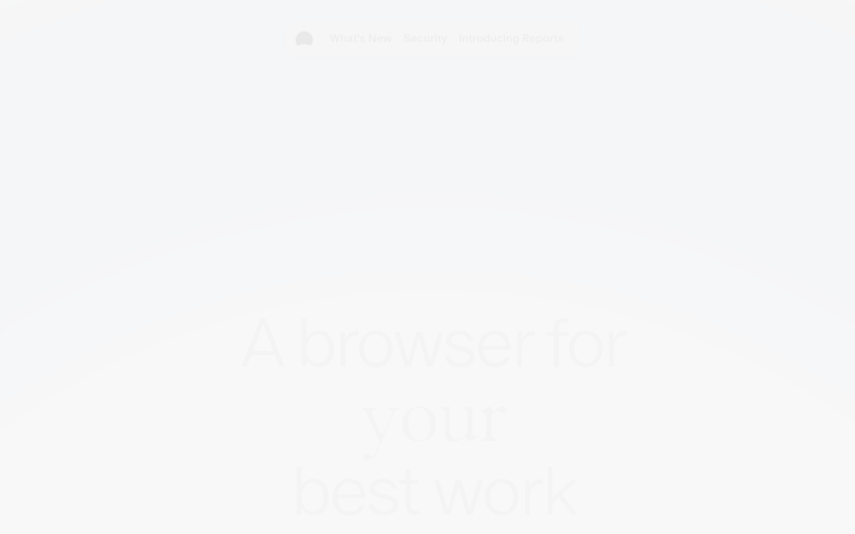 Screenshot von Dia Browser