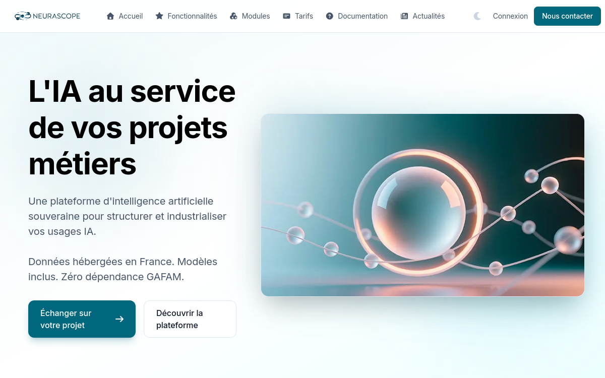 Screenshot von NeuraScope