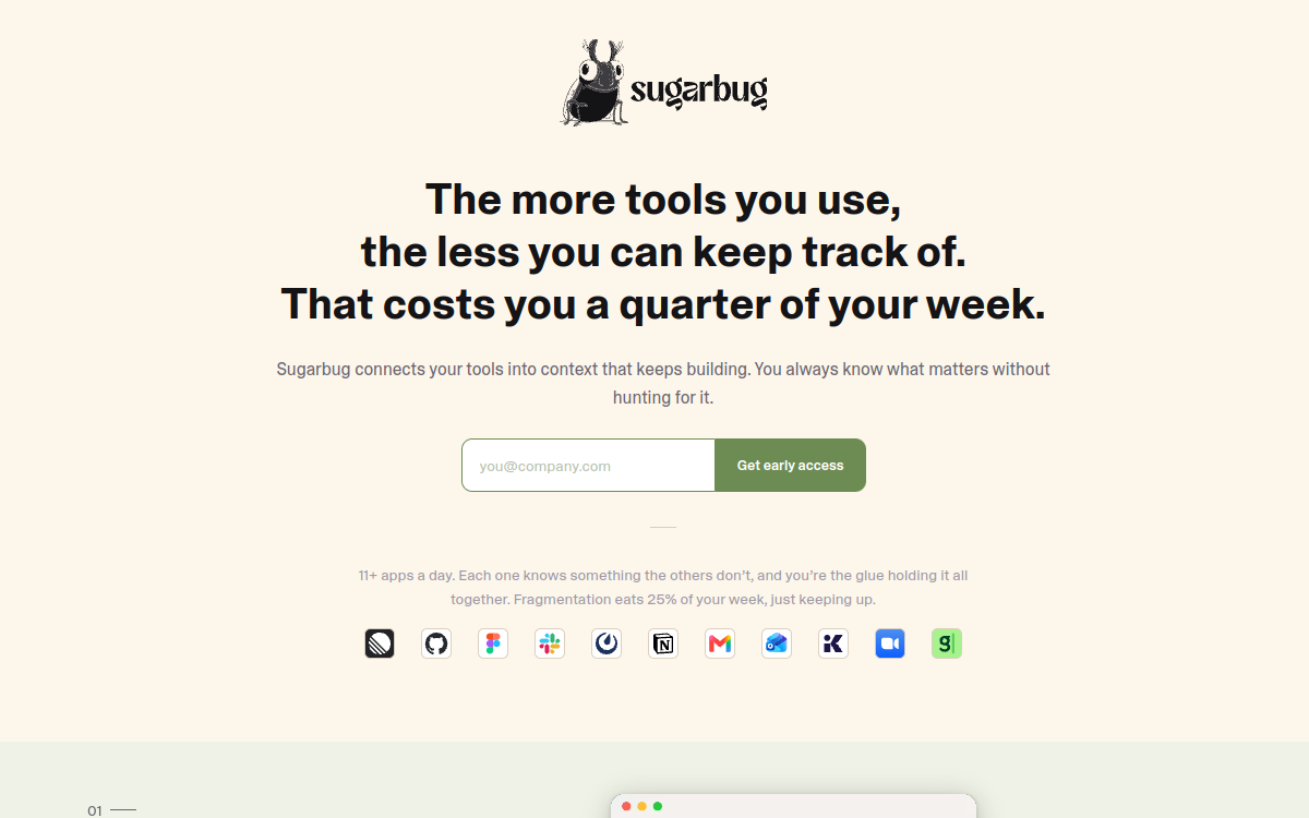 Screenshot von Sugarbug