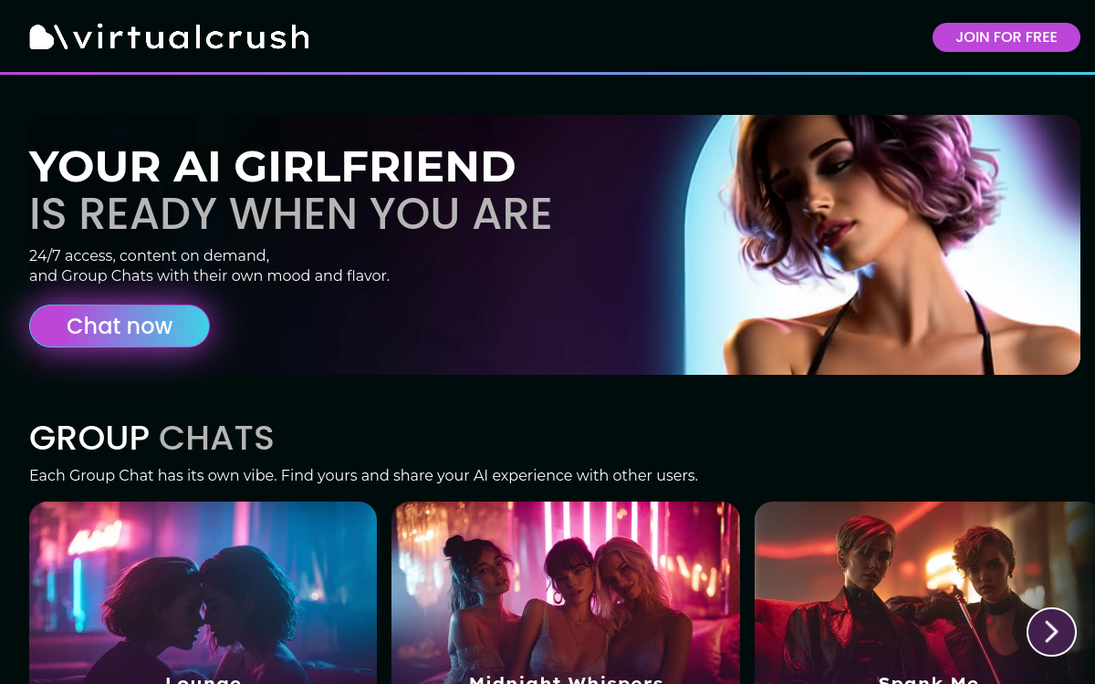 Screenshot von VirtualCrush