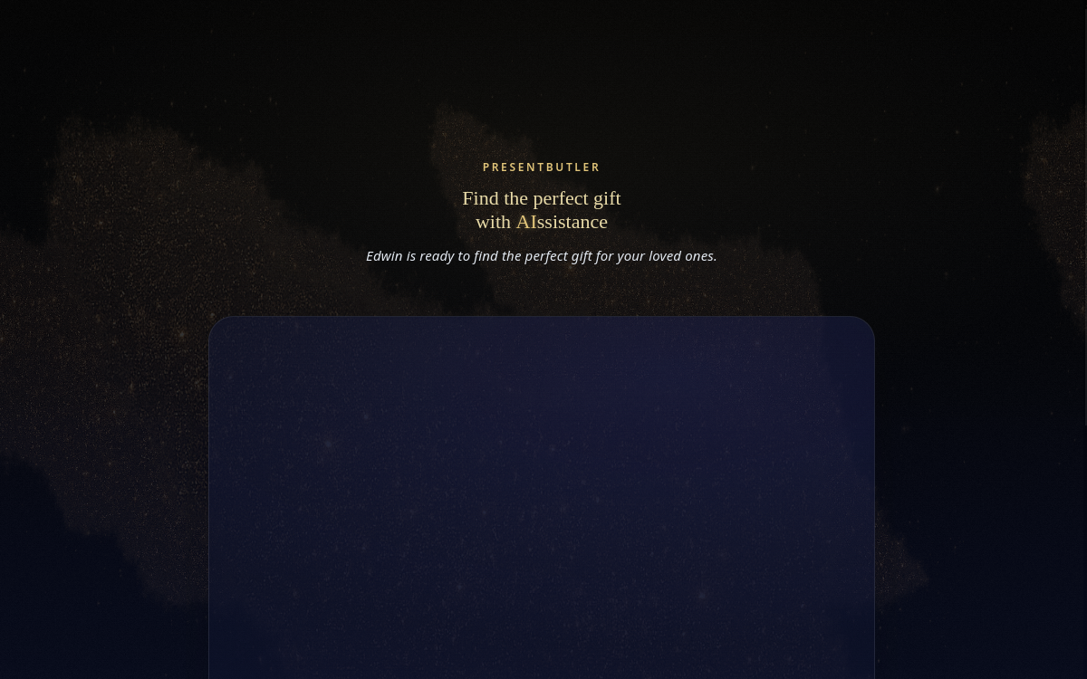 Screenshot von PresentButler
