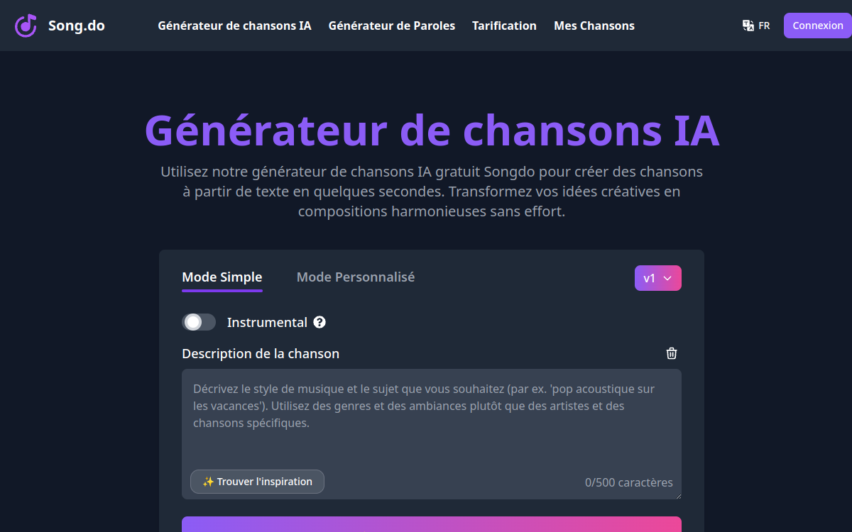 Screenshot von Song.do