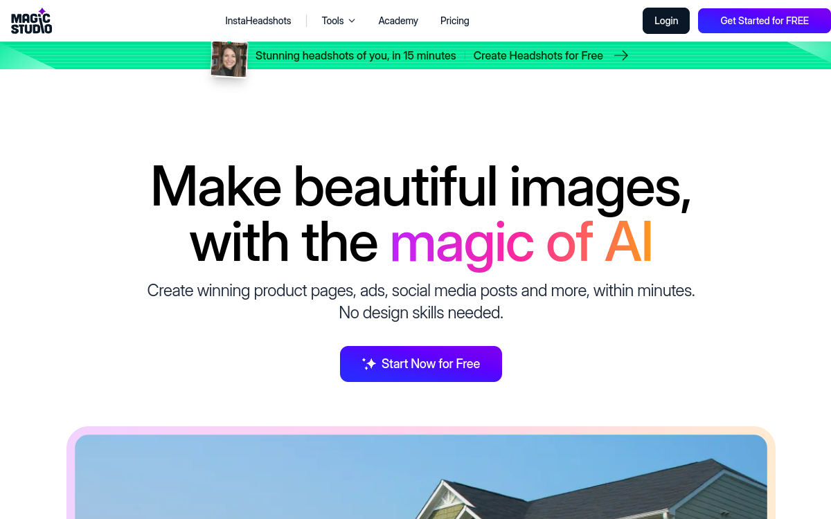 Screenshot von Magic Studio Canvas