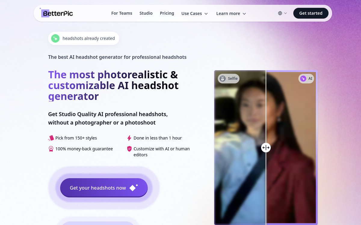 Screenshot von BetterPic