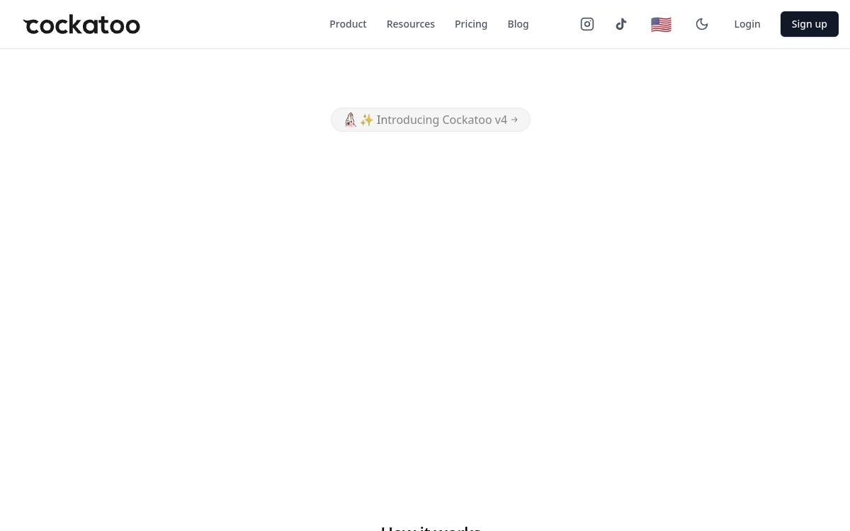 Screenshot von Cockatoo