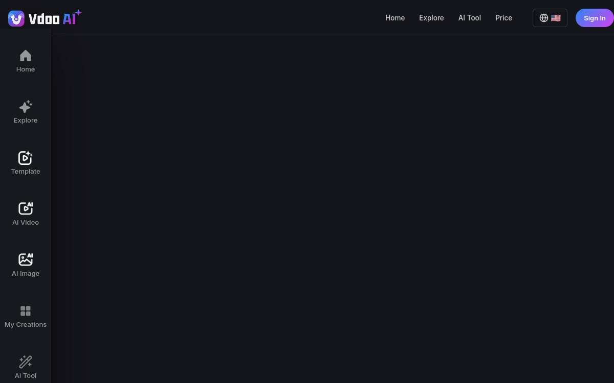 Screenshot von Vdoo AI Image-to-Image