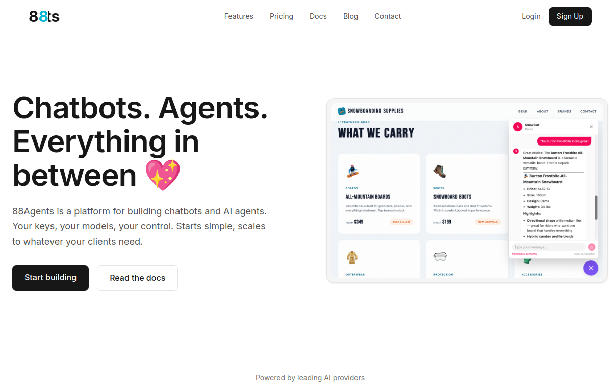Screenshot von 88Agents
