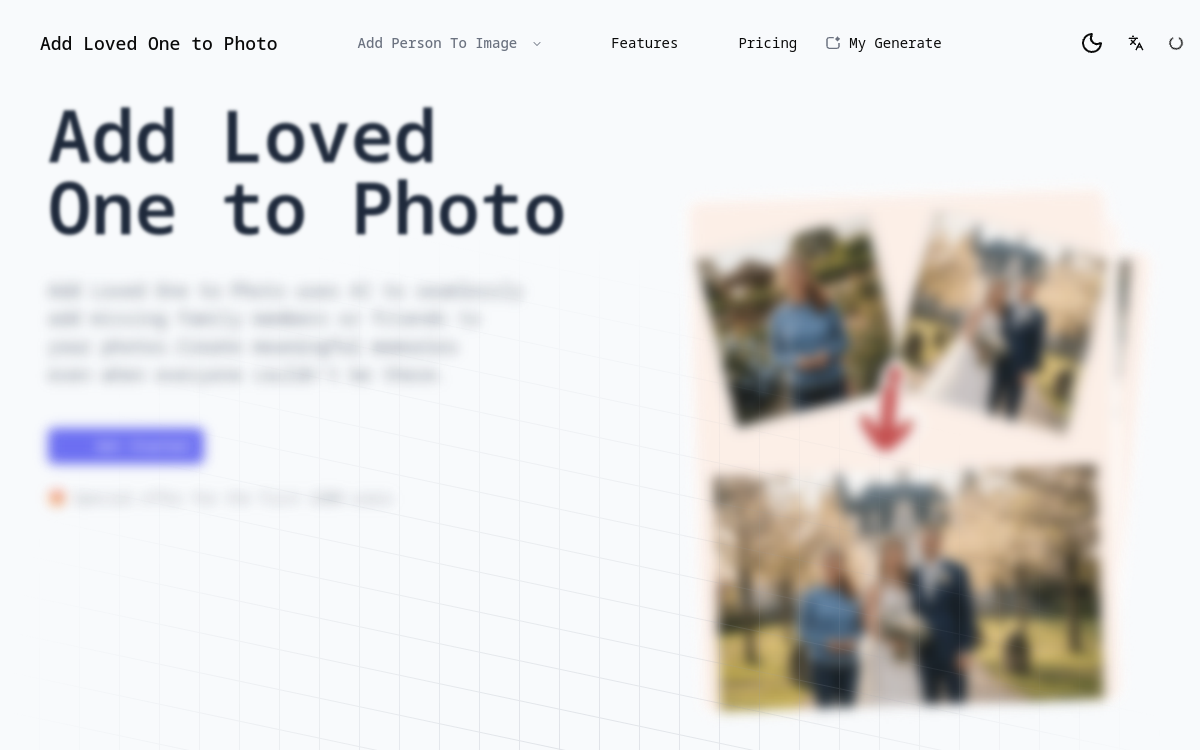 Screenshot von Add Loved One to Photo