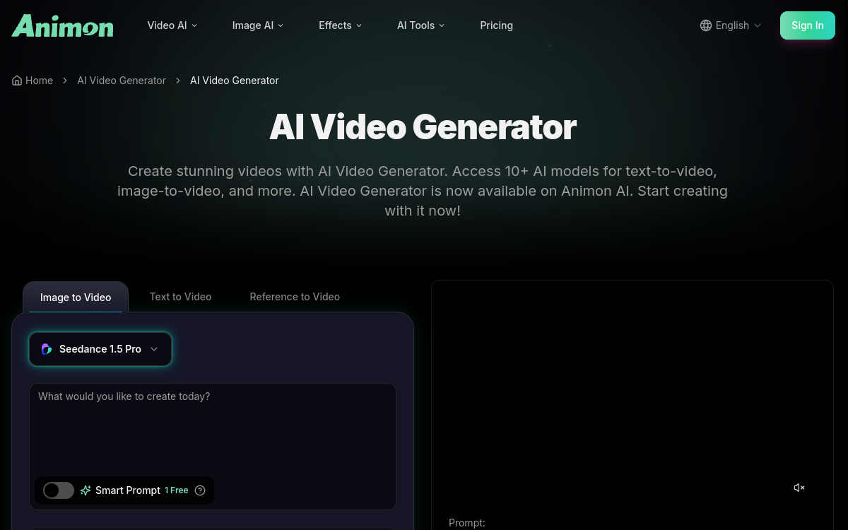 Screenshot von Animon