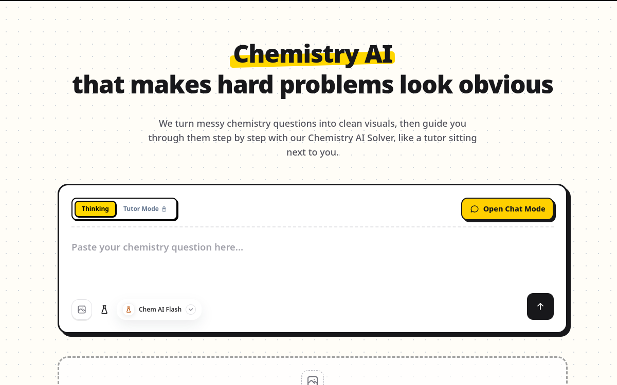 Screenshot von Chemistry AI
